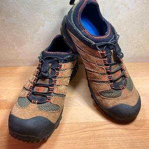 Merrell Chameleon 7 Limit Stretch J34935 Stone Hiking Trail Shoes. Men’s size 11